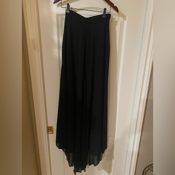 💖HOST PICK💖 VINTAGE Joesph Ribkoff Skirt Overlay Palazzo Pant | Made in Canada - Picture 6 of 13